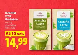 Lidl Napój Matcha Latte o smaku pistacjowym Vitasia Japanese Style oferta