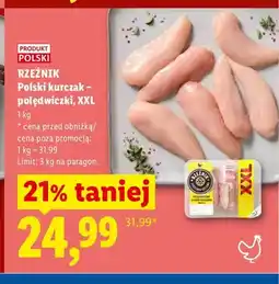 Lidl Polędwiczki z kurczaka Rzeźnik XXL oferta