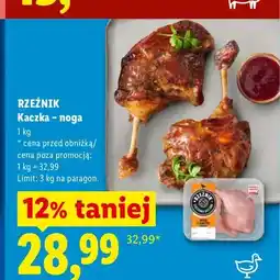 Lidl Kaczka - noga Rzeźnik oferta