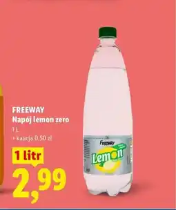 Lidl Napój gazowany Freeway Lemon Zero oferta