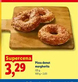 Lidl Pizza donut margherita oferta