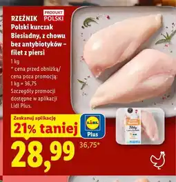 Lidl Filet z piersi kurczaka Rzeźnik Biesiadny oferta