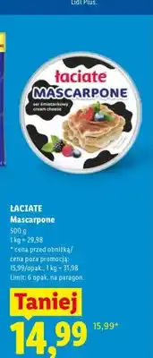 Lidl Mascarpone Łaciate oferta