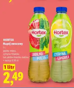 Lidl Napój owocowy jabłko-mięta Hortex oferta
