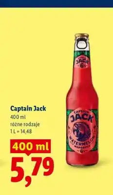 Lidl Piwo Captain Jack oferta