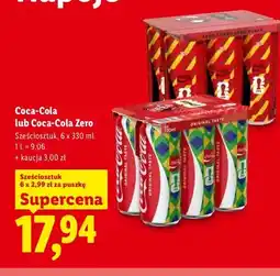 Lidl Napój gazowany Coca-Cola 6-pak oferta