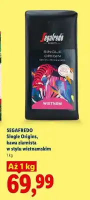 Lidl Kawa ziarnista Segafredo Single Origin oferta