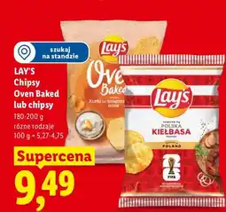Lidl Chipsy Lay's Polska Kiełbasa oferta