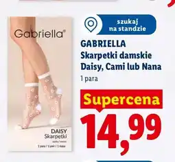 Lidl Skarpetki damskie Gabriella Daisy oferta