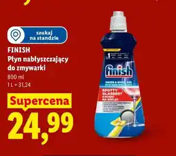 Lidl Płyn nabłyszczający do zmywarki Finish Rinse & Shine Aid oferta