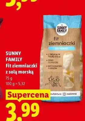 Lidl Fit ziemniaczki z solą morską Sunny Family oferta