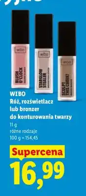 Lidl Rozświetlacz do konturowania twarzy Wibo oferta