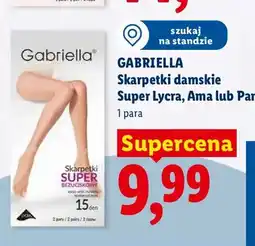 Lidl Skarpetki damskie Gabriella Super Lycra oferta