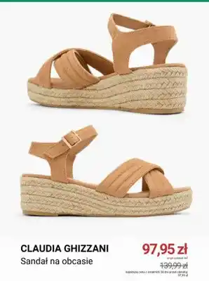 Deichmann Sandał na obcasie Claudia Ghizzani oferta