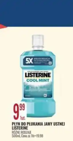 E.Leclerc Płyn do płukania ust Listerine= oferta