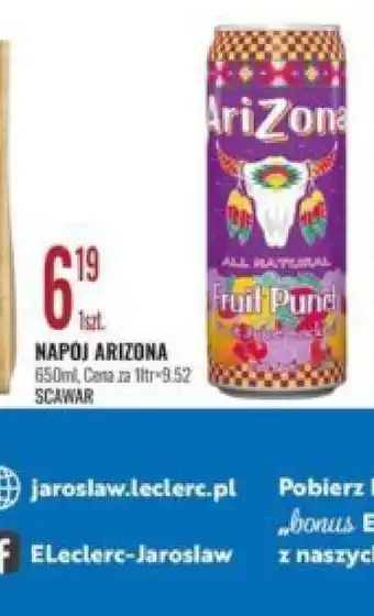 E.Leclerc Napój Arizona oferta
