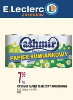 E.Leclerc Papier toaletowy rumiankowy Cashmir oferta
