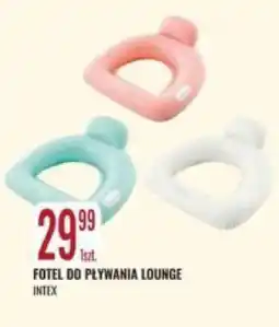 E.Leclerc Fotel do pływania lounge Intex oferta