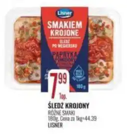 E.Leclerc Śledź krojony Lisner oferta