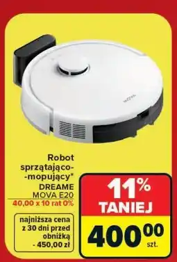 Carrefour Robot sprzątająco-mopujący DREAME MOVA E20 oferta