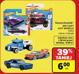 Carrefour Samochodzik DIE CAST HOT WHEELS mały oferta