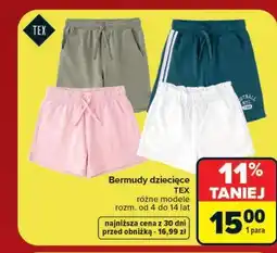 Carrefour Bermudy dziecięce TEX oferta