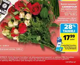Carrefour Bukiet kwiatów CARREFOUR MIX INSPIRATION oferta