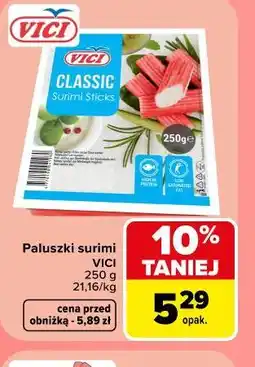 Carrefour Paluszki surimi Vici oferta