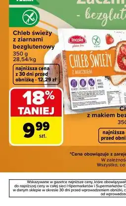 Carrefour Chleb świeży z ziarnami bezglutenowy oferta