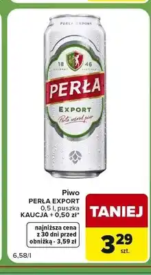 Carrefour Express Piwo Perła Export oferta