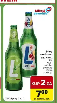 Carrefour Express Piwo smakowe Lech 4% oferta