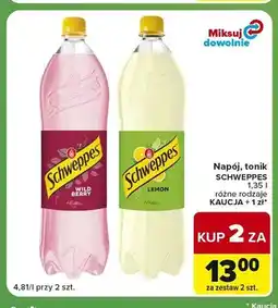 Carrefour Express Napój Schweppes Lemon oferta