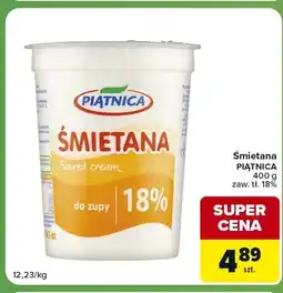 Carrefour Express Śmietana Piątnica 18% oferta