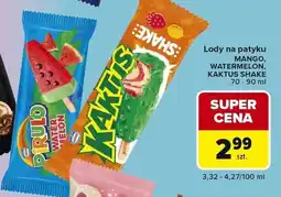 Carrefour Express Lody na patyku Kaktus Shake oferta