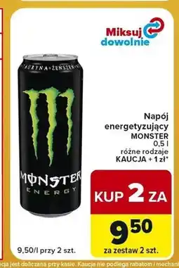 Carrefour Express Napój energetyzujący Monster oferta