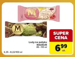 Carrefour Express Lody na patyku Magnum Signature Pistachio oferta