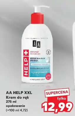 Kaufland AA HELP XXL Krem do rąk oferta