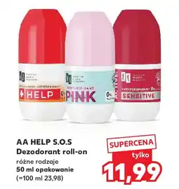 Kaufland AA HELP S.O.S Dezodorant roll-on oferta