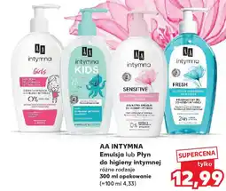 Kaufland AA INTYMNA Emulsja lub Płyn do higieny intymnej oferta