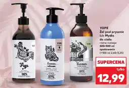 Kaufland Yope Żel pod prysznic lub Mydło do ciała oferta