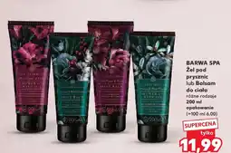 Kaufland Barwa Spa Żel pod prysznic lub Balsam do ciała oferta