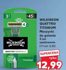 Kaufland Wilkinson quattro titanium Maszynki do golenia oferta
