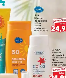 Kaufland Sun Mleczko do opalania oferta