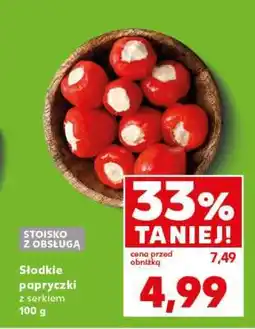 Kaufland Słodkie papryczki z serkiem 100 g oferta