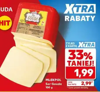 Kaufland MLEKPOL Ser Gouda 100 g oferta