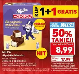Kaufland Milka Alpejskie Mleczko oferta