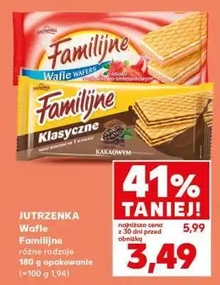 Kaufland JUTRZENKA Wafle Familijne oferta