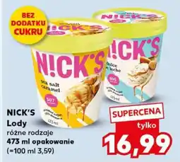 Kaufland N!CK’S Lody oferta