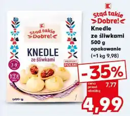 Kaufland Knedle ze śliwkami oferta
