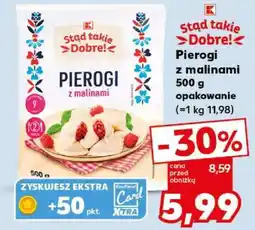 Kaufland Pierogi z malinami oferta